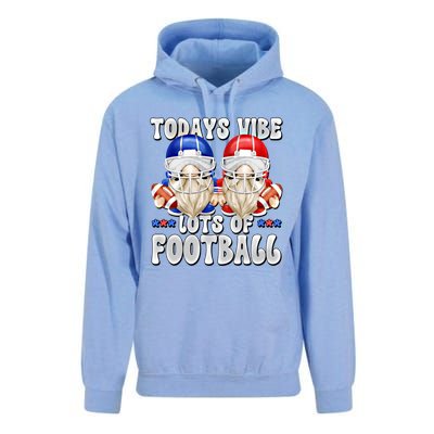 Funny Football Quotes For American Football Mom And Dad Gnome Gift Unisex Surf Hoodie