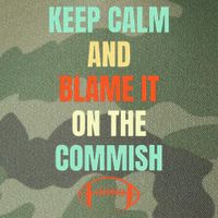 Fantasy Football Quote Keep Calm And Blame The Commissioner Legacy Tie Dye Trucker Hat