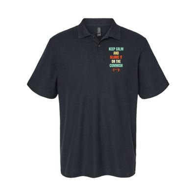 Fantasy Football Quote Keep Calm And Blame The Commissioner Polo
