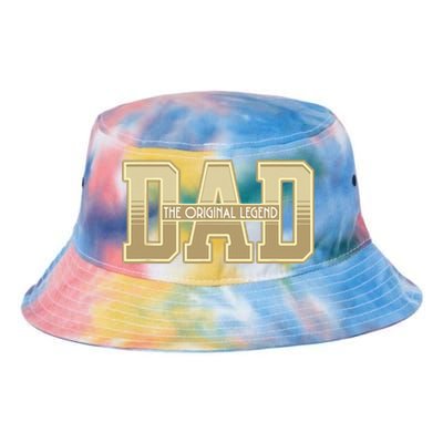 Funny Father Quote Dad The Original Legend Tie Dye Newport Bucket Hat