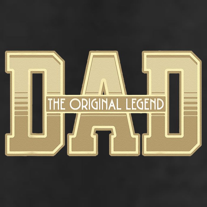 Funny Father Quote Dad The Original Legend Adult Drive Performance Visor