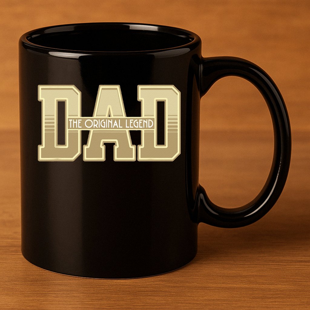 Funny Father Quote Dad The Original Legend 11oz C Handle Ceramic Mug
