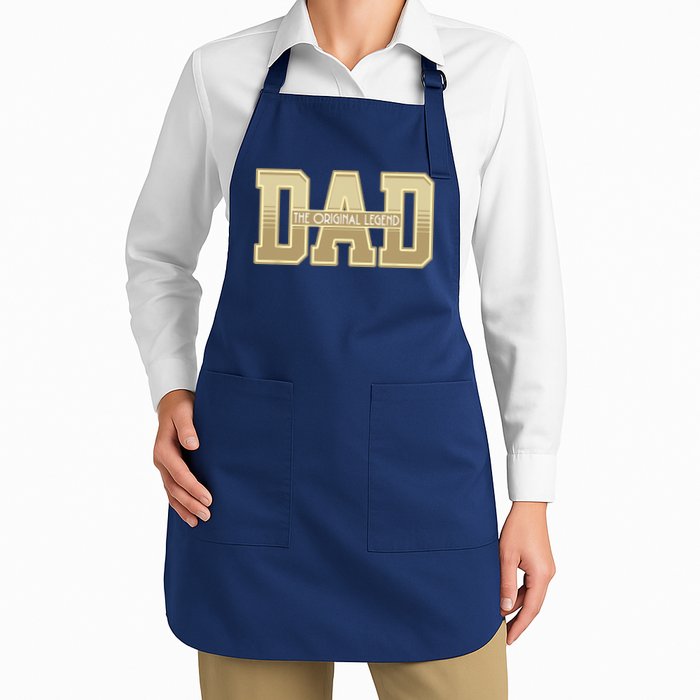 Funny Father Quote Dad The Original Legend Apron