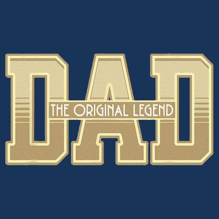 Funny Father Quote Dad The Original Legend Apron