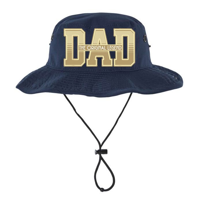 Funny Father Quote Dad The Original Legend Legacy Cool Fit Booney Bucket Hat