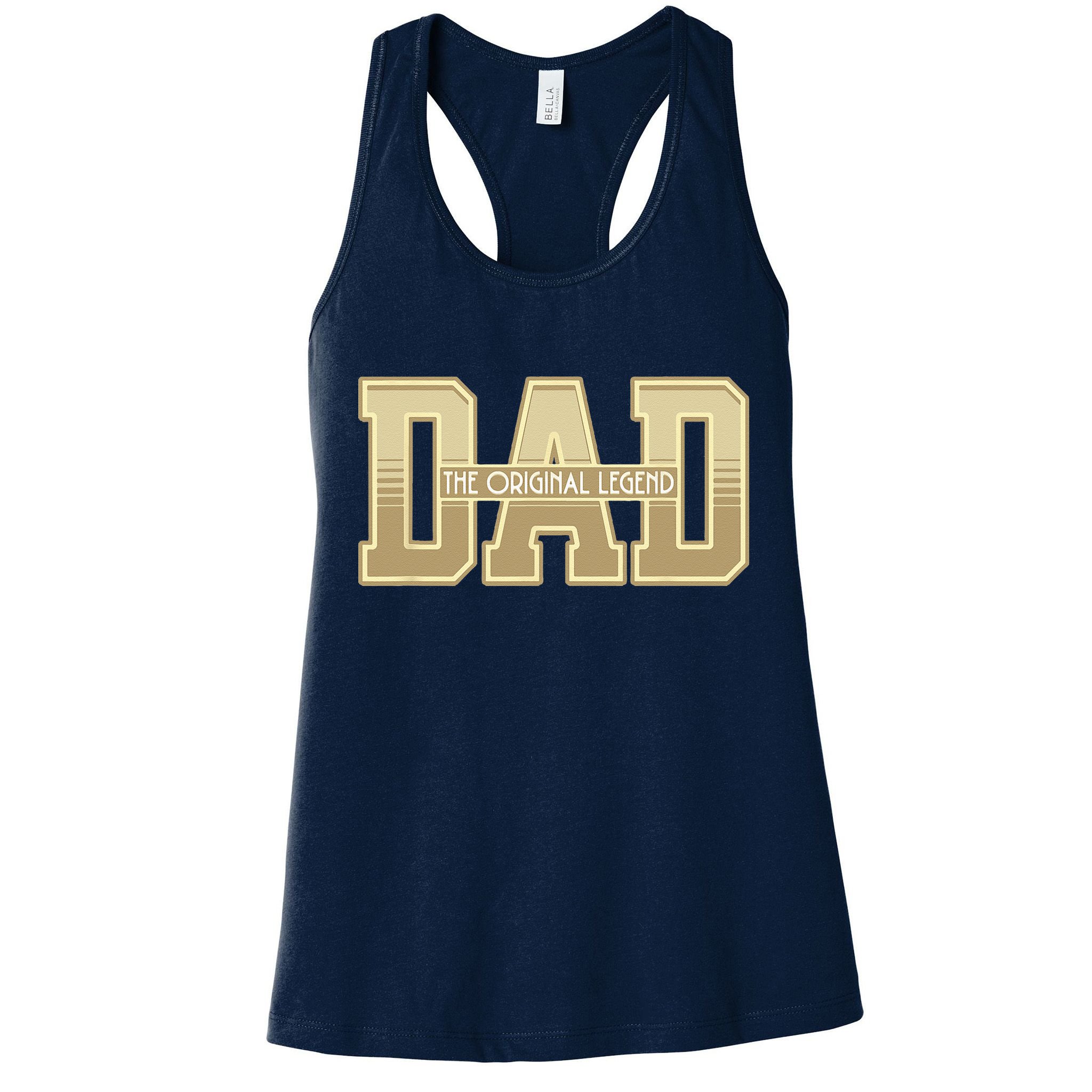 Funny Father Quote Dad The Original Legend Womens Tank Top