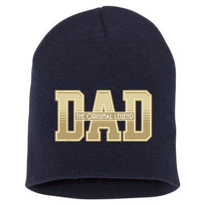 Funny Father Quote Dad The Original Legend Short Acrylic Beanie