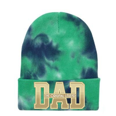 Funny Father Quote Dad The Original Legend Tie Dye 12in Knit Beanie