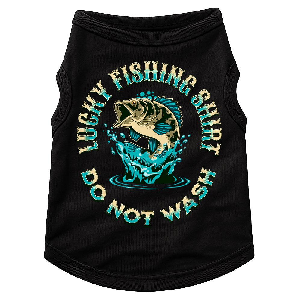 Funny Fishing Quotes Funny Fishing Memes Lucky Fishing Doggie Tank