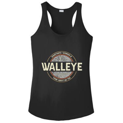 Funny Fishermen Quotes Walleye Fishing Jokes Ladies PosiCharge Competitor Racerback Tank