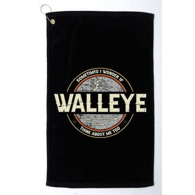 Funny Fishermen Quotes Walleye Fishing Jokes Golf Towel
