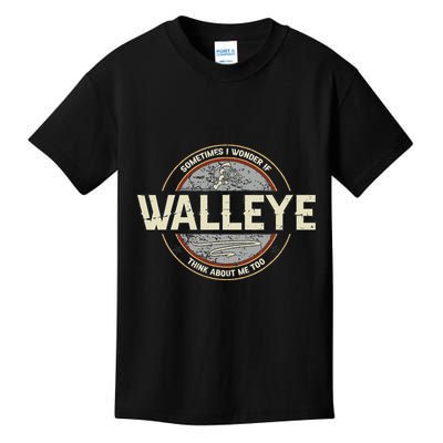 Funny Fishermen Quotes Walleye Fishing Jokes Kids T-Shirt