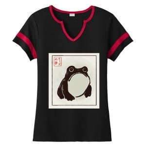 Frog. Ladies Halftime Notch Neck Tee