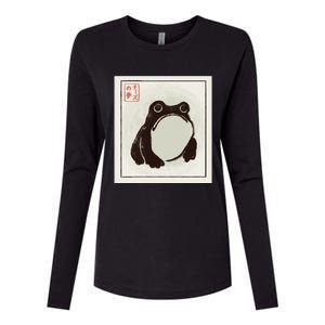 Frog. Womens Cotton Relaxed Long Sleeve T-Shirt