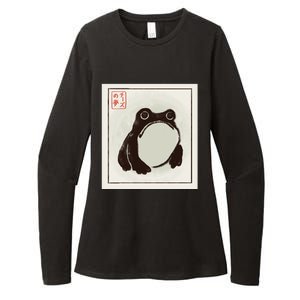 Frog. Womens CVC Long Sleeve Shirt