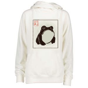 Frog. Womens Funnel Neck Pullover Hood