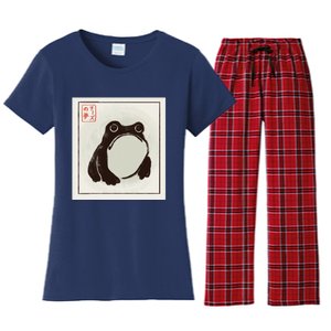 Frog. Women's Flannel Pajama Set