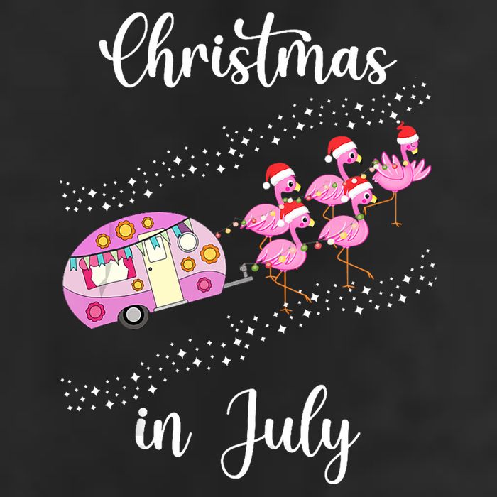 Funny Flamingo Retro Camping Car Christmas In July Tank Top Cool Comfort Performance Bucket Hat