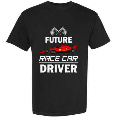 Funny Future Race Car Driver Racing Garment-Dyed Heavyweight T-Shirt