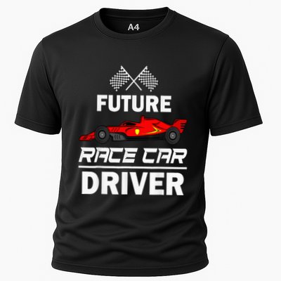 Funny Future Race Car Driver Racing Performance Shirt