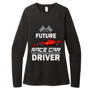 Funny Future Race Car Driver Racing Womens CVC Long Sleeve Shirt