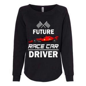 Funny Future Race Car Driver Racing Womens California Wash Sweatshirt