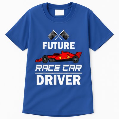 Funny Future Race Car Driver Racing Tall T-Shirt