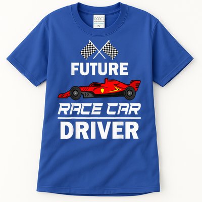 Funny Future Race Car Driver Racing Tall T-Shirt