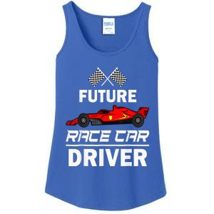 Funny Future Race Car Driver Racing Ladies Essential Tank