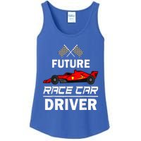 Funny Future Race Car Driver Racing Ladies Essential Tank