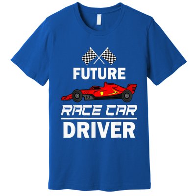 Funny Future Race Car Driver Racing Premium T-Shirt