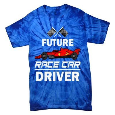 Funny Future Race Car Driver Racing Tie-Dye T-Shirt