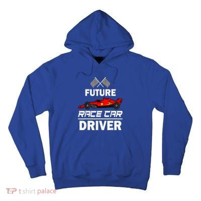 Funny Future Race Car Driver Racing Tall Hoodie
