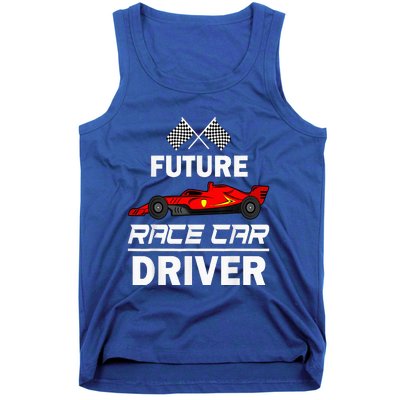 Funny Future Race Car Driver Racing Tank Top