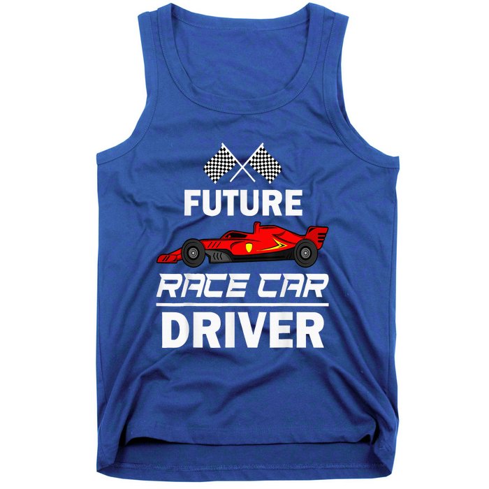 Funny Future Race Car Driver Racing Tank Top