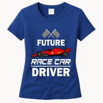 Funny Future Race Car Driver Racing Womens T-Shirt