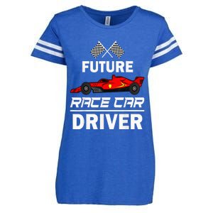 Funny Future Race Car Driver Racing Enza Ladies Jersey Football T-Shirt