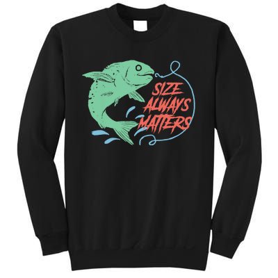 Funny Fishing Rod Fish - Fisherman Sweatshirt