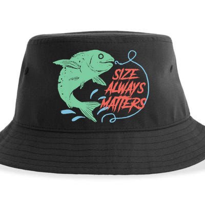 Funny Fishing Rod Fish - Fisherman Sustainable Bucket Hat