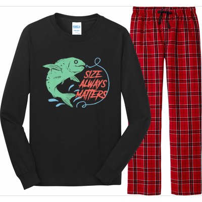 Funny Fishing Rod Fish - Fisherman Long Sleeve Pajama Set