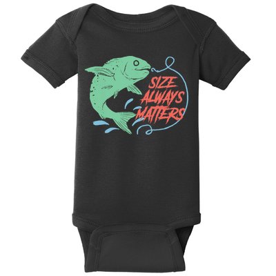 Funny Fishing Rod Fish - Fisherman Baby Bodysuit