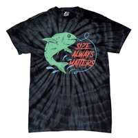 Funny Fishing Rod Fish - Fisherman Tie-Dye T-Shirt