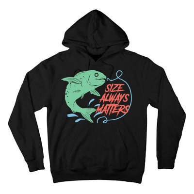 Funny Fishing Rod Fish - Fisherman Tall Hoodie