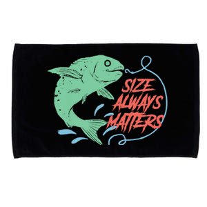 Funny Fishing Rod Fish - Fisherman Microfiber Hand Towel