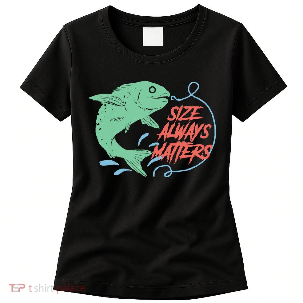 Funny Fishing Rod Fish - Fisherman Womens T-Shirt
