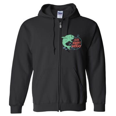 Funny Fishing Rod Fish - Fisherman Full Zip Hoodie