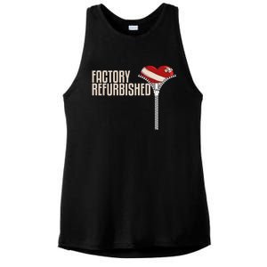 Funny Factory Refurbished Gift Open Heart Surgery Survivors Gift Ladies PosiCharge Tri-Blend Wicking Tank