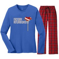 Funny Factory Refurbished Gift Open Heart Surgery Survivors Gift Women's Long Sleeve Flannel Pajama Set 