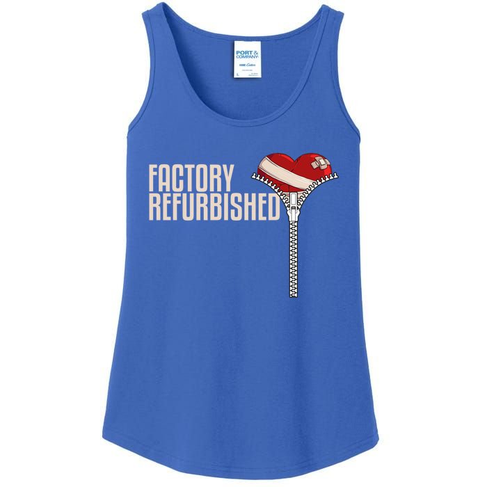 Funny Factory Refurbished Gift Open Heart Surgery Survivors Gift Ladies Essential Tank