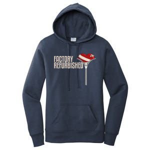 Funny Factory Refurbished Gift Open Heart Surgery Survivors Gift Women's Pullover Hoodie